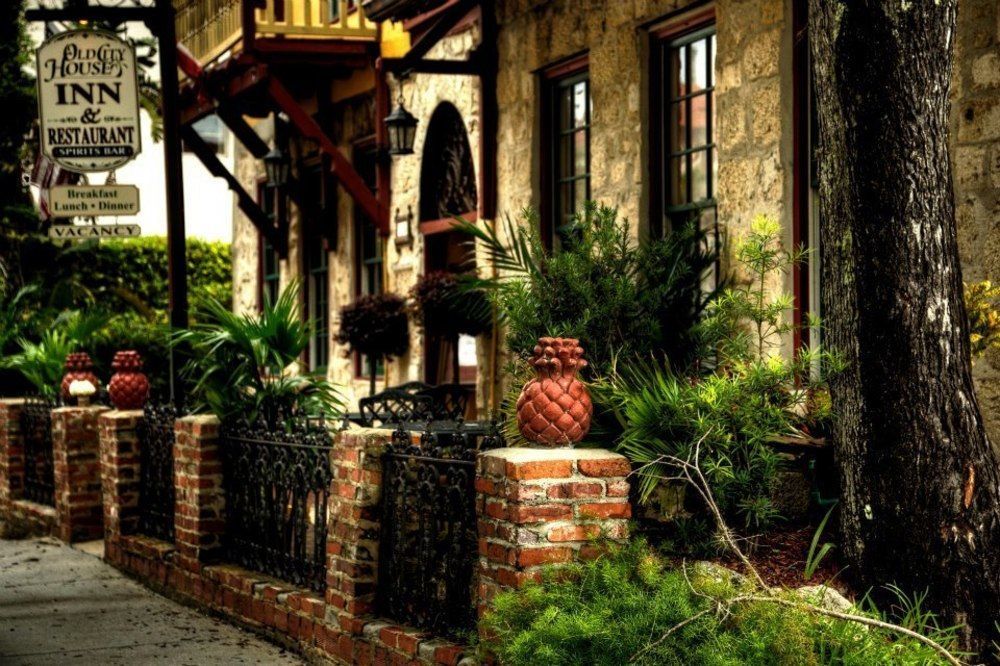 Old City House Inn And Restaurant Сент-Огастин Экстерьер фото